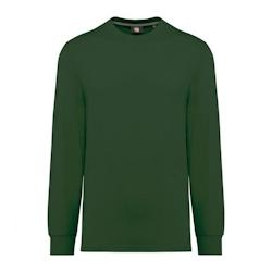 WK Designed To Work WK - Tee-shirt écoresponsable manches longues mixte Vert Foncé Taille 3XL - XXXL 3663938323732_0