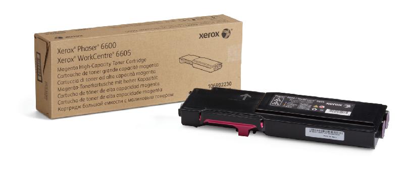 Xerox Cartouche de toner Magenta Phaser 6600 / WorkCentre 6605 - 106R02230_0