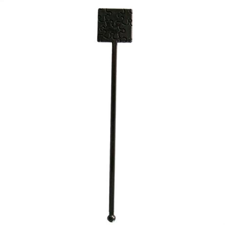 AGITATEUR POUR BOISSON 18.5 CM PS NOIR (VENDU PAR 100)