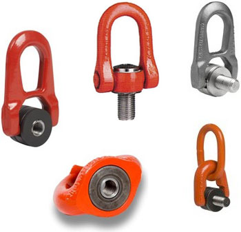 Anneaux de levage articulé - capacité de 0,5 à 15 tonnes - diamètre 4 à 64 mm - rotation 360°_0