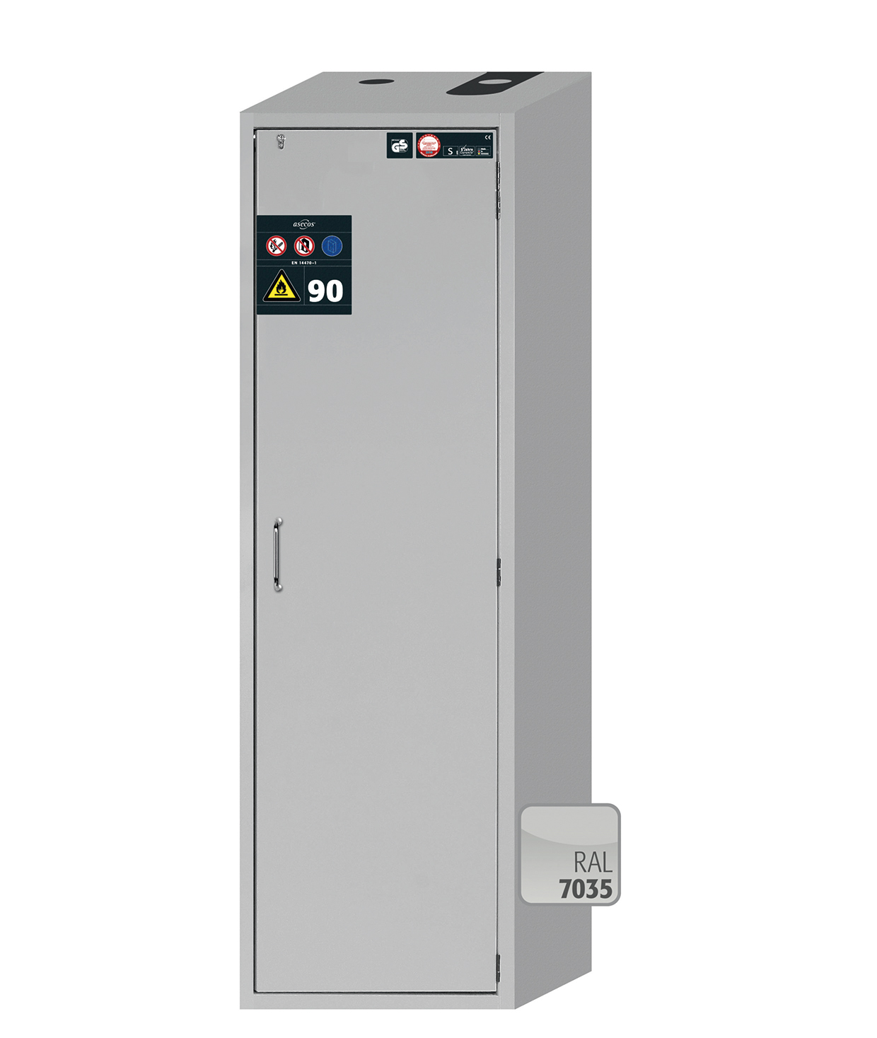 Armoire anti-feu S-CLASSIC-90 modèle S90.196.060.R - Réf 30229-001-34390 - Stockage de substances inflammables_0