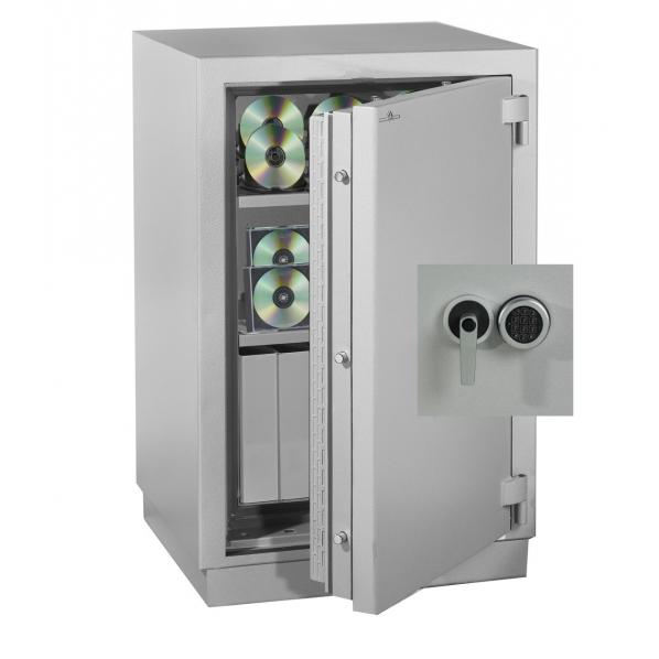 Armoire forte ignifuge magnétique MEDIA DUO 175 Litres - HARTMANN TRESORE - Classe 1 ou 2 - Assurable jusqu'à 35 000 euros_0