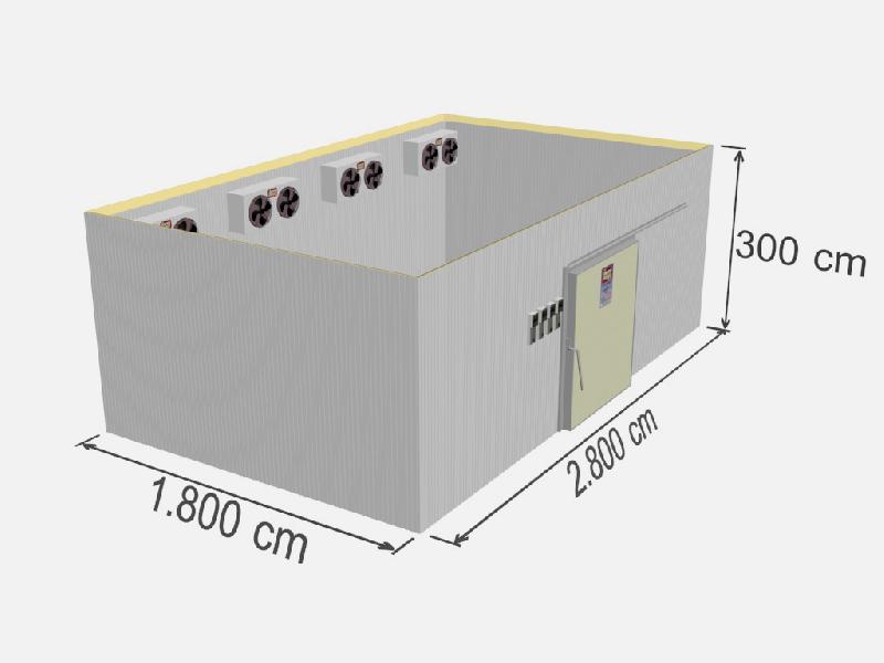 CHAMBRE FROIDE NÉGATIVE INDUSTRIELLE - TD FRZ-1512_0