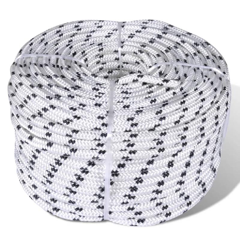 CORDE DE BATEAU TRESSÉE EN BOBINE POLYESTER 14 MM X 50 M 02_0003377_0