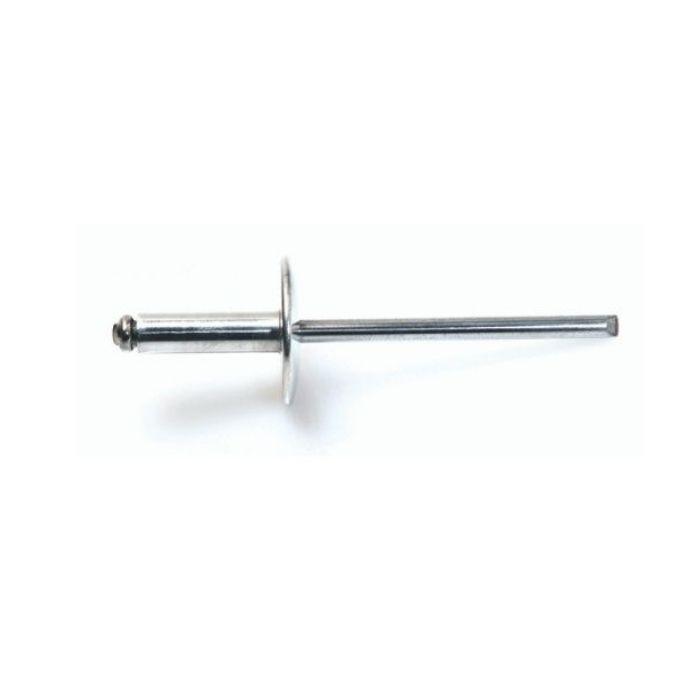 DEGOMETAL - 100 rivets aveugles standards Alu/Acier - Tête large 4.8x25 - Réf. 103 248 251_0