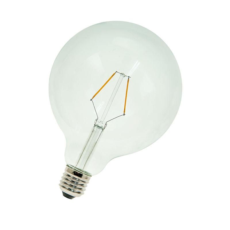 Ampoule LED E27 Globe 95 - 3W Claire Effet Filament Dimmable 230V_0