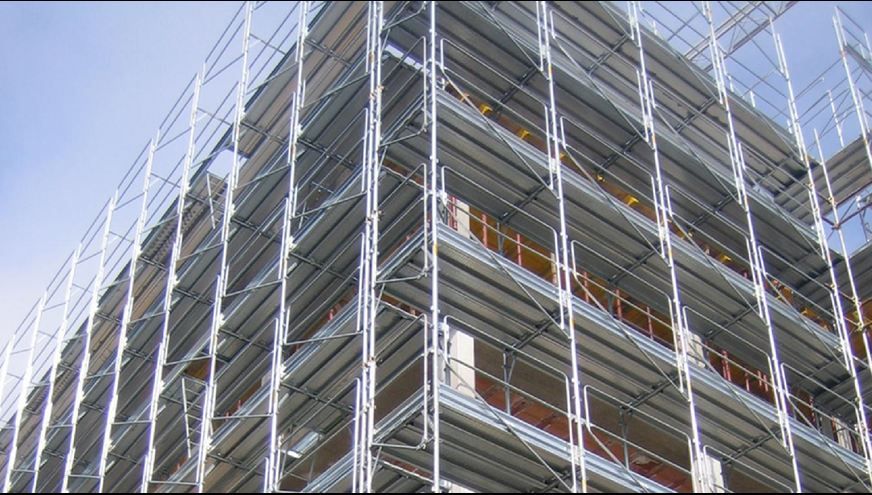 Échafaudage sécurisé Risk Free - Condor - Travées de 75 à 250 cm avec garde-corps de sécurité MdS_0