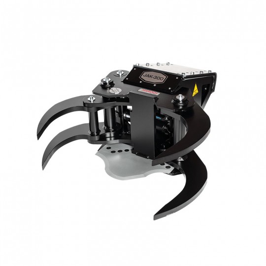 Grappin coupeur forestier - Couteau fixe en Hardox 400 - Compatible mini-pelle, tracteur et grue_0