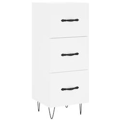 Helloshop26 - Buffet bahut commode armoire meuble de rangement organisateur cuisine salle de séjour salon 34,5 x 34 x 90 cm bois 02_0030260 - 3000209_0