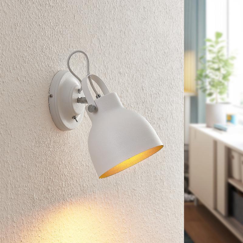 1 lampe,à A+ pour Salle de bain LED Applique Murale Lievan Luminaire salle de bain Lampe WC de Lindby en Argent en Aluminium e a Moderne 