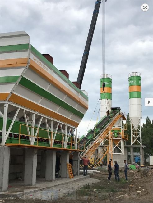 Centrale à béton fixe Powermix-130 - Fabo - 130 m3/h_0