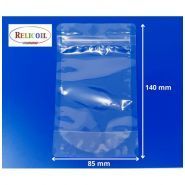 SACHET Transparent OPP Ouverture ZIP et Thermoscellable 85 x 140 mm par 1000