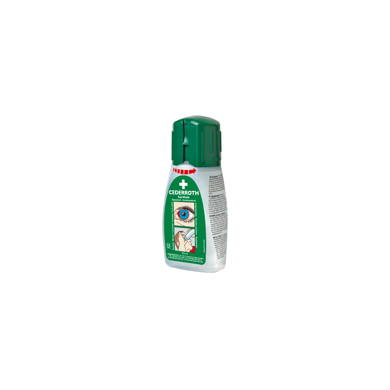 558 - Douche oculaire de poche 235 ml Cederroth 7221 - Solution isotonique stérile à usage unique_0