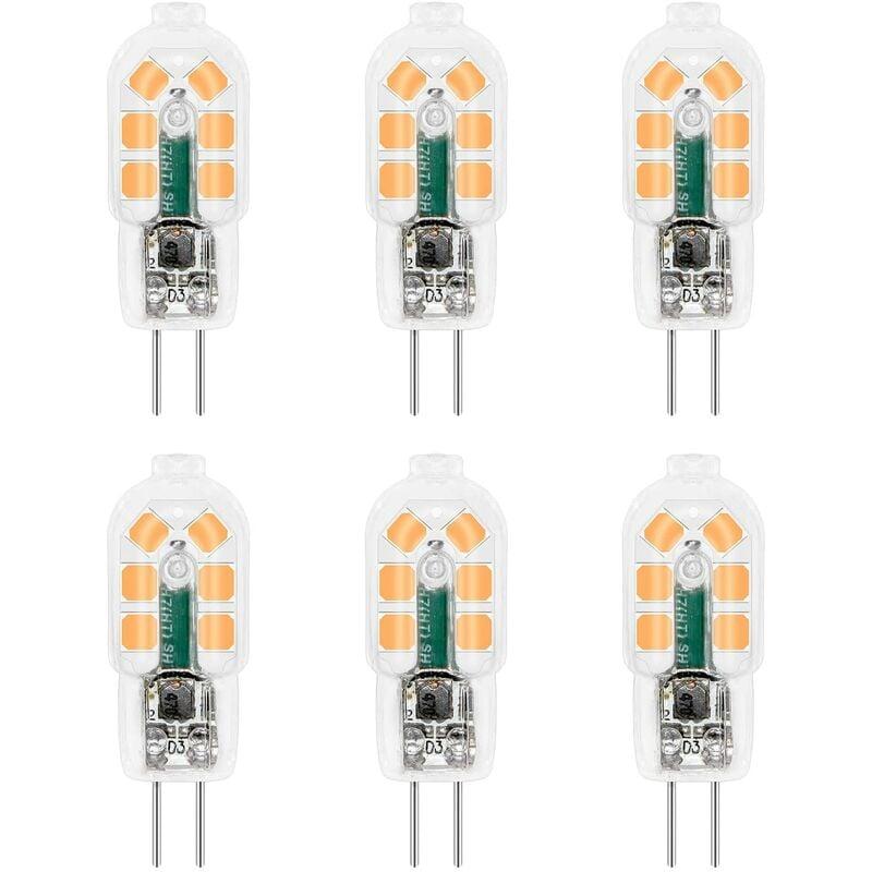 Ampoule G4 LED 12V 2W Blanc Neutre 4000K, 200LM, Équivalent Lampe Halogène G4  10W 20W, non