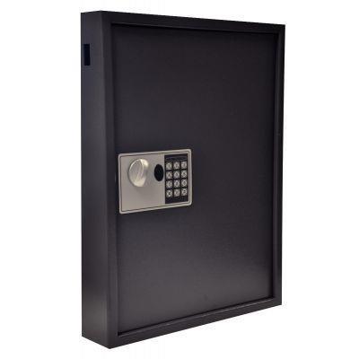 Armoire à clés digital/mécanique gris - Haute sécurité pour 50 clés - PAVO 8033911_0