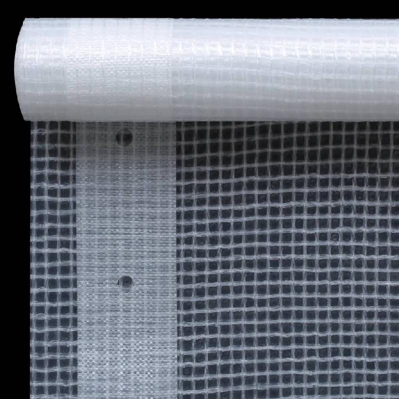 Bâches polyvalentes et robustes - Lot de 2 pièces - 260 g/m² - 3 x 10 m - Blanc - Réf. 02_0002222_0