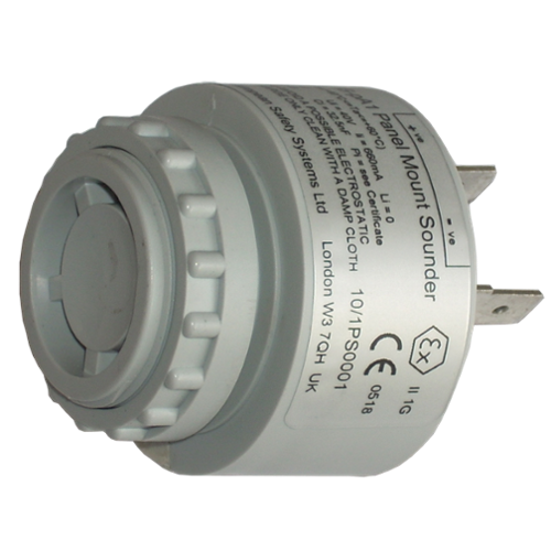 Buzzer encastrable - 90dB Zone 0 24Vcc sécurité intrinsèque IP66 - ISPA1024G_0