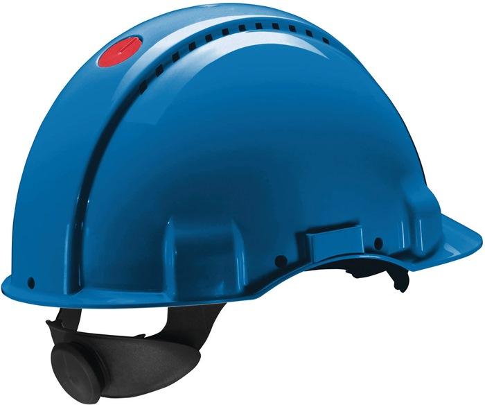 Casque de protection G3000 - Bleu - Acrylonitrile-butadiène-styrène (ABS) - EN 397 - Avec détecteur 3M™ Uvicator™_0