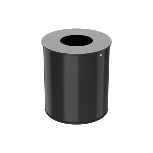 Corbeille de tri sélectif 15 litres - Neotri - Couvercle gris clair - Rossignol_0