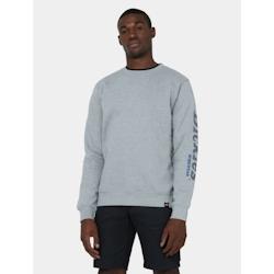 Dickies - Sweat-shirt imprimé gris OKEMO Gris Chiné Taille M - M 5053823461188_0