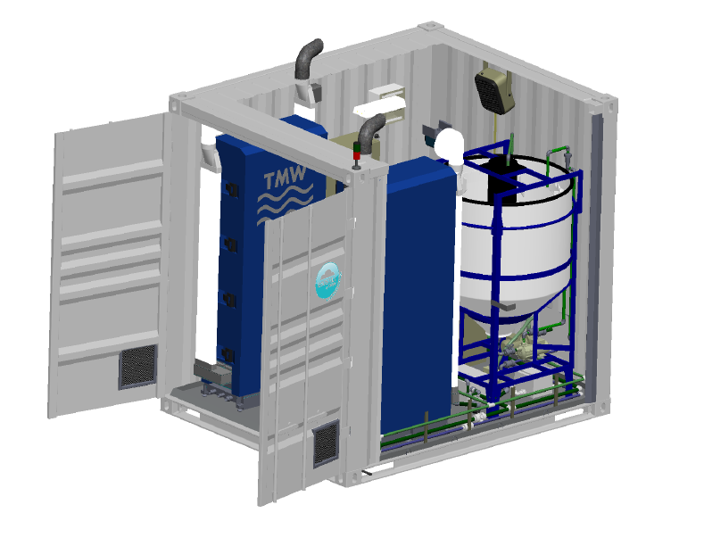 Ecostill 2000 - Évapo-concentrateur en matières composites pour effluents industriels agressifs ou salins - 2000 litres/24h_0