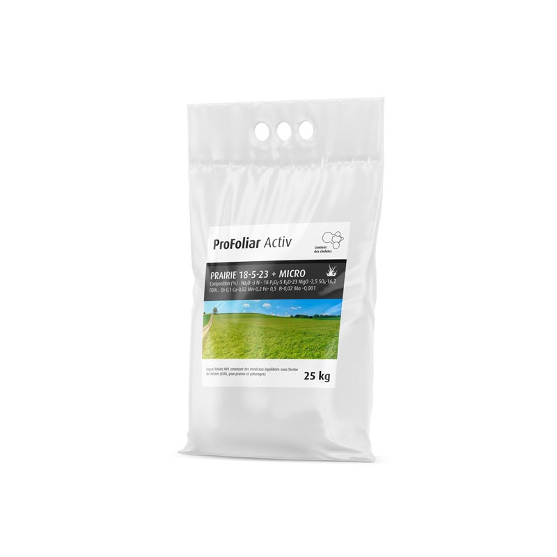 Engrais foliaire NPK PROFOLIAR ACTIV PRAIRIES-PATURAGES 18-5-23 + micro - idéal prairies et pâturages_0