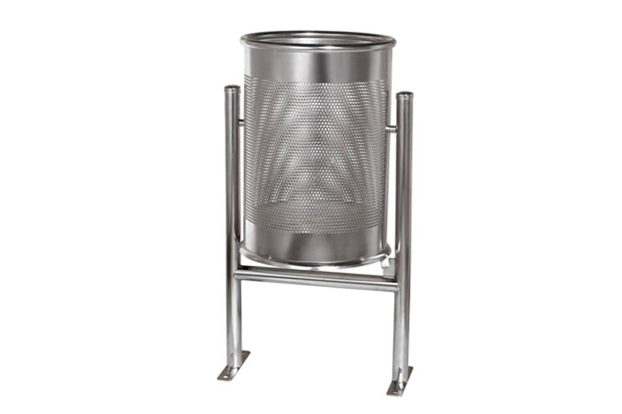 Je-89.2 - Poubelle publique cabo PE Jolas - 10,5 kg - Dimensions Ø 0,435 x 0,884 m_0