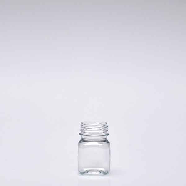 Juice Square - Bouteilles en plastique PET 80 ml - Alimentaire carré avec fil 3-Start_0