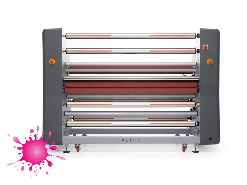 Laminateur à double rouleau chauffant pour la plastification, l'encapsulage, l'adhésivage ou encore la pose de tape - Flexa Millenium_0
