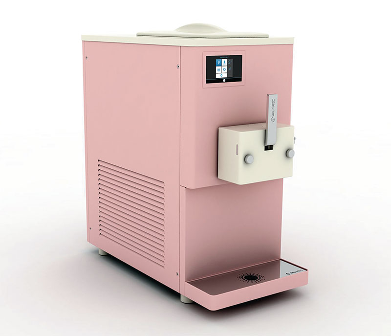 Machine à glace italienne SC 150 GR rose - 1 parfum - Comptoir - Capacité 15 kg/h_0