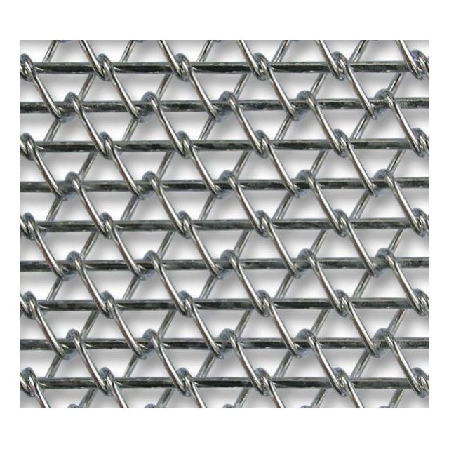 Maille torsadée b - bandes transporteuses métalliques - eip -   largeur max: 4 m_0