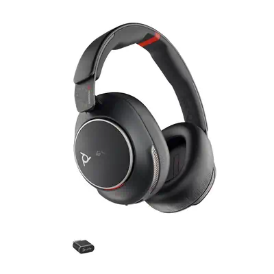 Micro-casque Poly Voyager Surround 85 UC USB-C certifié Microsoft Teams + adaptateur USB-C/A +base d_0