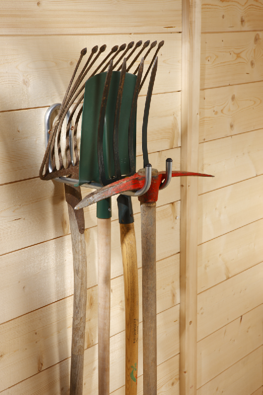 MOTTEZ - Crochet double longueur 350mm - Charge 60kg - F112V - Tube ø 16 x 2_0