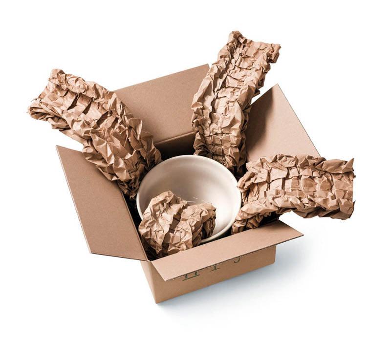 Papier froissé pour machine Paper+ Track - 252168 – 400 mm x 7000 m - Recyclé brun_0