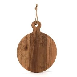 Planche ronde Helios -  Marron Rond Bois Amadeus 32.5x25.5 cm - marron Bois massif 3520071848815_0