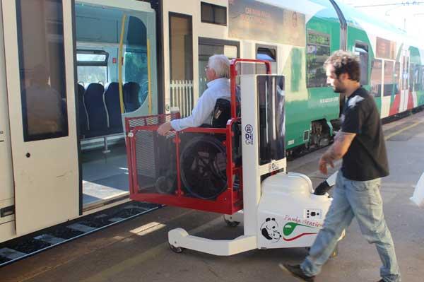 Plateforme élévatrice mobile Panda Station - Pour PMR - Capacité 350 kg - Intérieur et extérieur_0