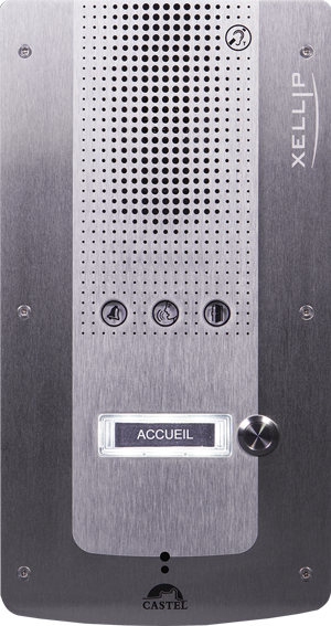Portier audio Full IP/SIP avec 1 bouton d'appel conforme loi Handicap - XE AUDIO 1B_0