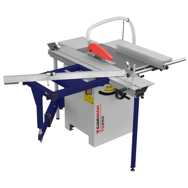 Scie circulaire bois sur table CORMAK TS255 - compacte, précise et universelle pour ateliers de menuiserie_0
