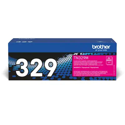 TN-329M - Cartouche de toner Brother originale  Magenta_0