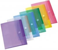 EXACOMPTA Sachet de 5 pochettes-enveloppes scratch A5 en polypropylène  2/10e. Coloris assortis