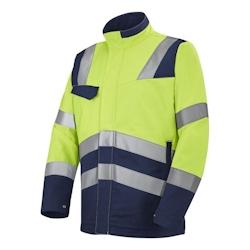 Cepovett - Blouson Fluo SAFE XP Jaune / Bleu Marine Taille XL - XL jaune 3603624526238_0