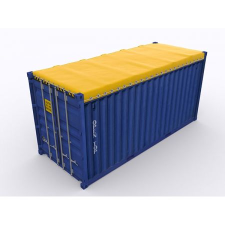 Conteneur maritime 20 pieds idéal pour transporter efficacement et rapidement de gros volumes - OPEN TOP_0