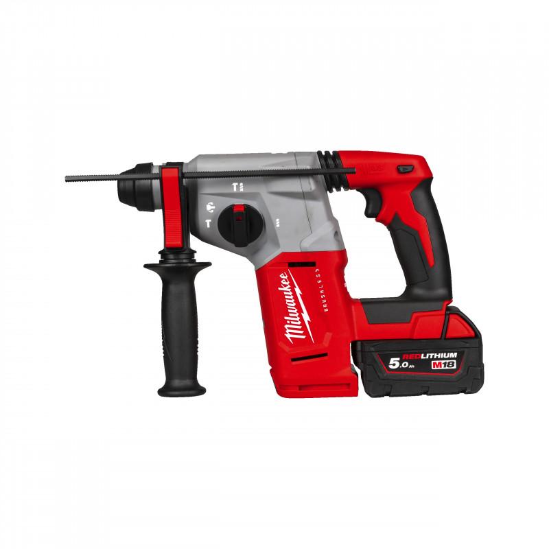 M18 BLH-502X Perforateur SDS+ 26mm BRUSHLESS,18V, 5.0Ah, HD Box Milwaukee | 4933478894_0