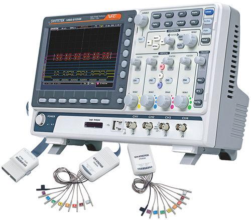 Oscilloscope numérique, 200mhz, 4 voies + 16 voies logiques, 8 bits - GWIMSO-2204E_0