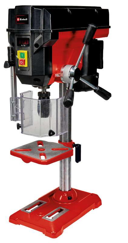 Perceuse à colonne TE-BD 550 E - 450W - Table de perçage inclinable - Réglage continu de la vitesse_0