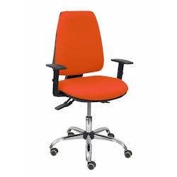 Piqueras y Crespo - Fauteuil de bureau Elche S 24 horas Bali - Orange foncé - Multi-matériau - 14SBALI305CRBFRITZ_0