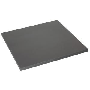 PLATEAU DE TABLE ROND OU CARRÉ ANTHRACITE 600MM OU 680MM 680MM CARRÉ