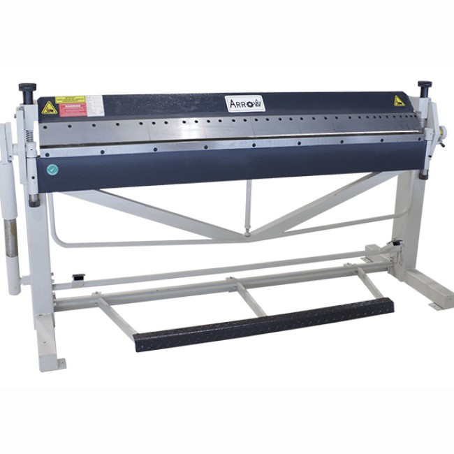 Plieuse à tablier manuelle ARROW - Modèle PMA 2020x1.2 - Lames segmentées, pliage 135°, capacité 1,2 mm acier_0