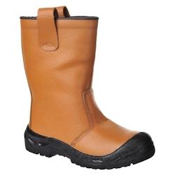 Portwest - Bottes de sécurité avec sur embout RIGGER S3 CI Marron Taille 43 - 43 marron matière synthétique 5036108221103_0