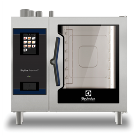 Skyline Premiums - Four mixte gaz à chaudière, écran tactile, 6 GN1/1, 3 modes de cuisson, nettoyage automatique - 217780_0